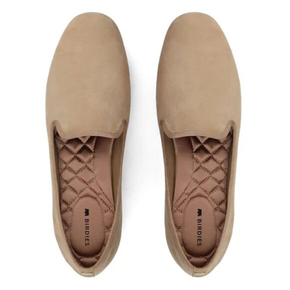 Birdies Starling Slip-On Flats Tan Suede Size 8 - Picture 4 of 8